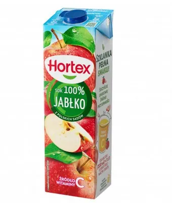 HORTEX -Sok 1l jablkowy/ Apple Juice