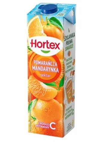 HORTEX -Nektar Pomarancza-Mandarynka / Nectar Orange Tangerine 1L