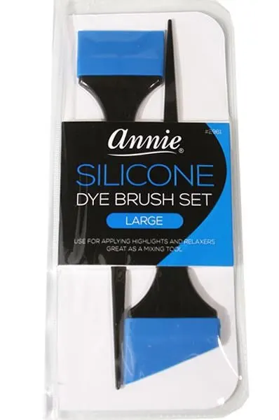 ANNIE Silicone Dye Brush Set (2pcs) - Large