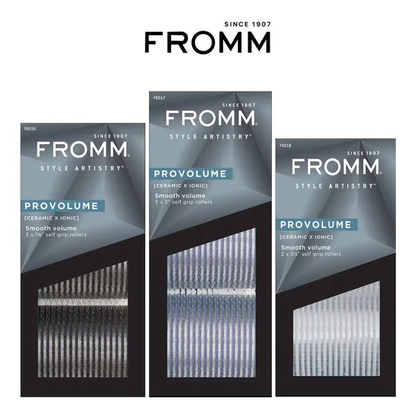 FROMM Pro Volume Ceramic Hair Rollers - 1 3/4'' (3 Pack)