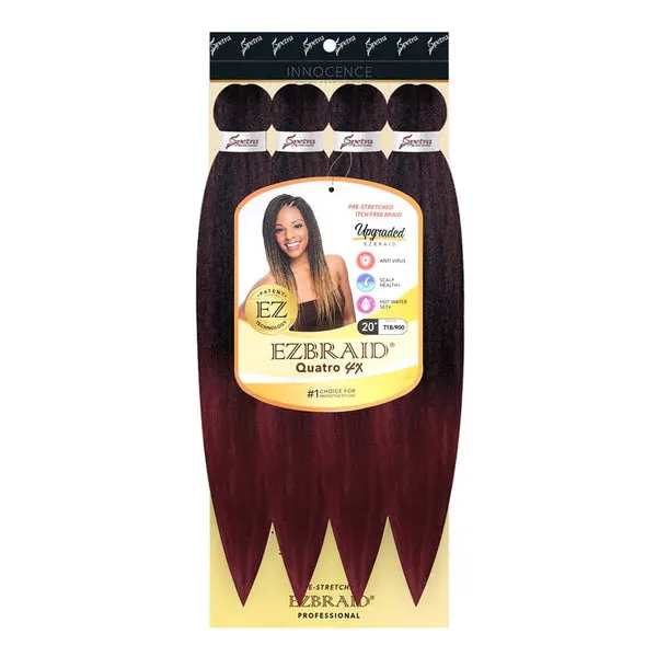 EZBRAID Professional 4X Pre-Stretched Braid (20inch) - T1B/900