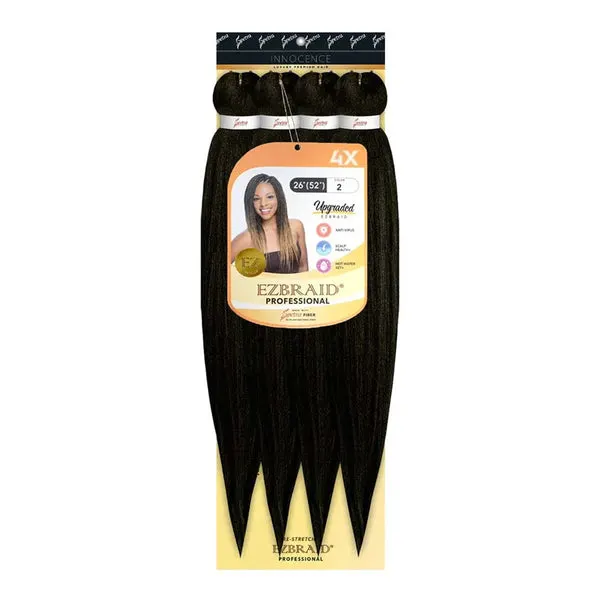EZBRAID Professional 4X Pre-Stretched Braid (26inch) - 2