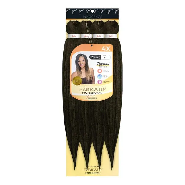 EZBRAID Professional 4X Pre-Stretched Braid (26inch) - 4