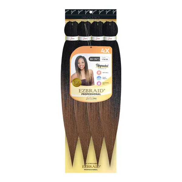 EZBRAID Professional 4X Pre-Stretched Braid (26inch) - T1B/30