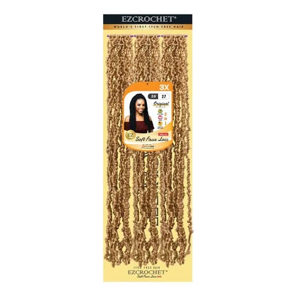 EZBRAID Ezcrochet 3X Soft Faux Locs Braid (26inch) - 27