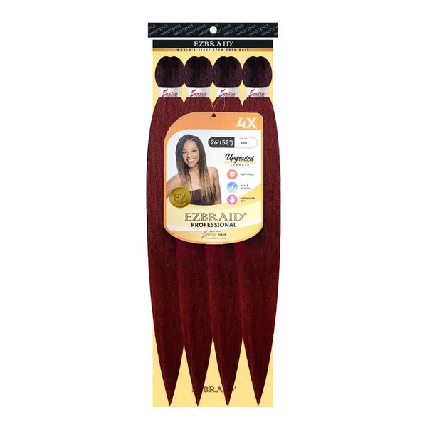 EZBRAID Professional 4X Pre-Stretched Braid (26inch) - 350