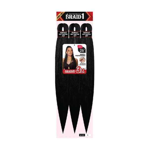 SUPREMACY BRAID1 3X Pre-Stretched Braid (26inch) - 1