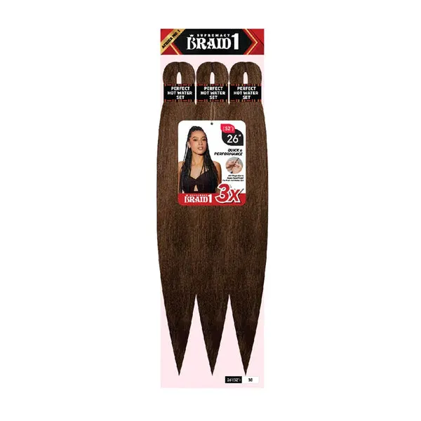 SUPREMACY BRAID1 3X Pre-Stretched Braid (26inch) - 30