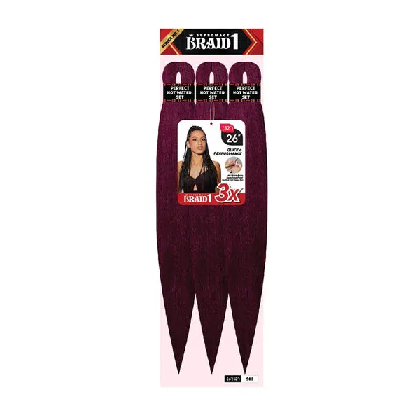 SUPREMACY BRAID1 3X Pre-Stretched Braid (26inch) - 900