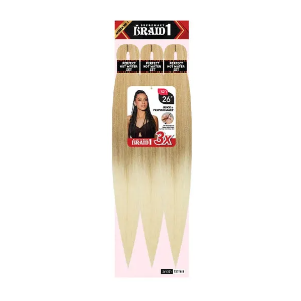 SUPREMACY BRAID1 3X Pre-Stretched Braid (26inch) - T27/613