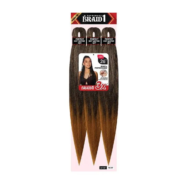 SUPREMACY BRAID1 3X Pre-Stretched Braid (26inch) - T4/27