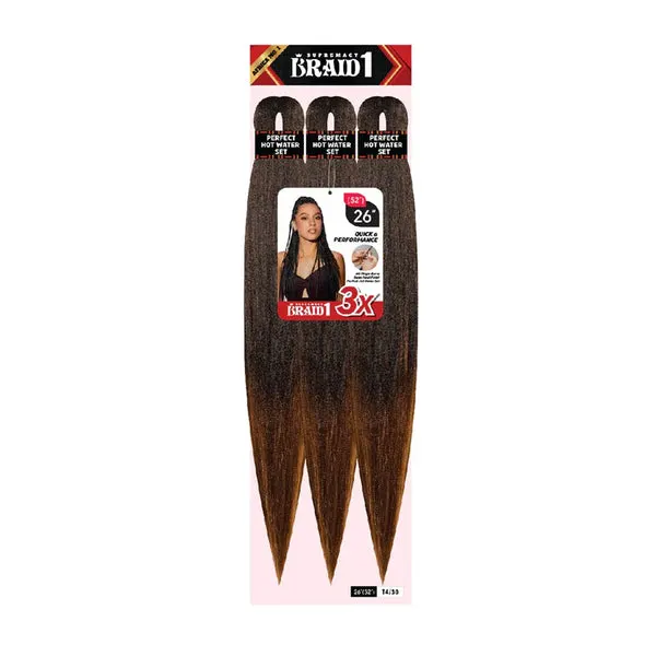 SUPREMACY BRAID1 3X Pre-Stretched Braid (26inch) - T4/30