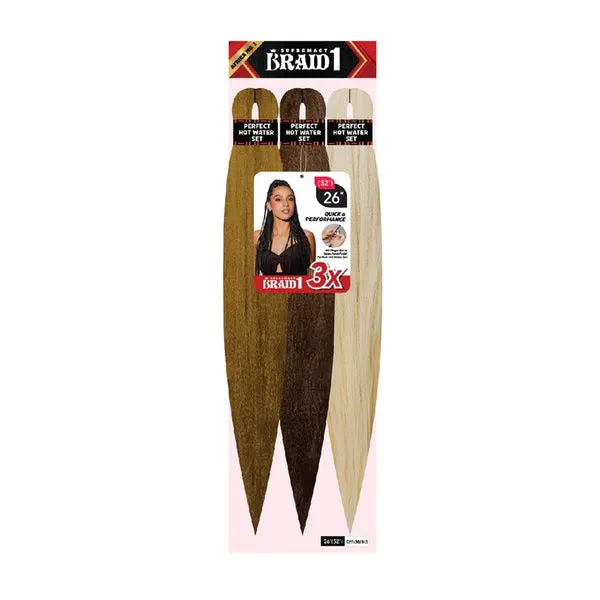 SUPREMACY BRAID1 3X Pre-Stretched Braid (26inch) - C27/30/613
