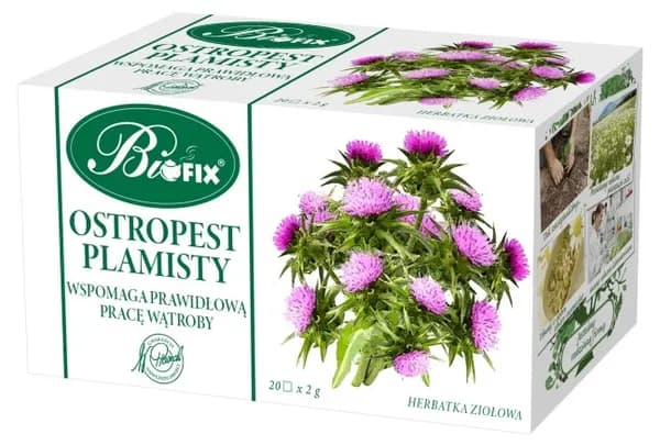 BiFIX -Herbata Ziolowa Ostropest Plamisty/ Milk Thistle Herbal Tera