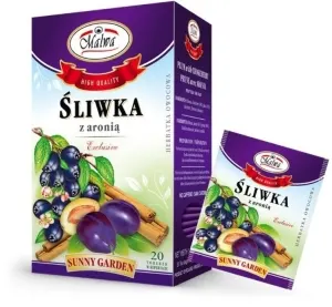 MALWA -Herbata owocowa sliwka z aronia/ Plum w/ Chockberry