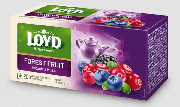 LOYD -Forest Fruit Tea bags / Herbata owoce lesne (14/cs)