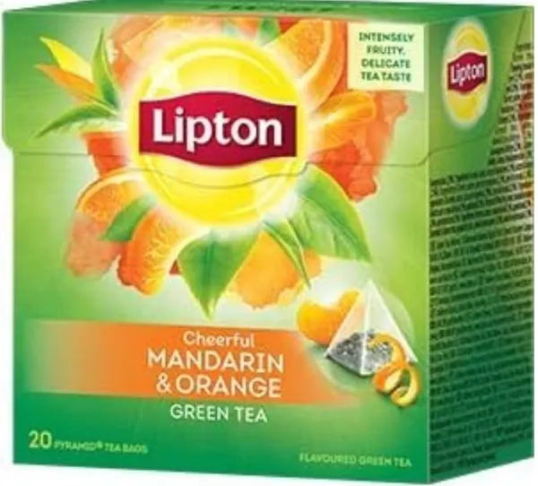 LOYD -Green Tea Orange & Mandarine / Herbata zielona piramidki pomarancza i mandarynki