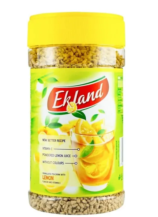 Ekland -Granulated Tea Drink with Lemon Flavour / Granulowana herbata rozpuszczalna cytryna 350g (6/cs)