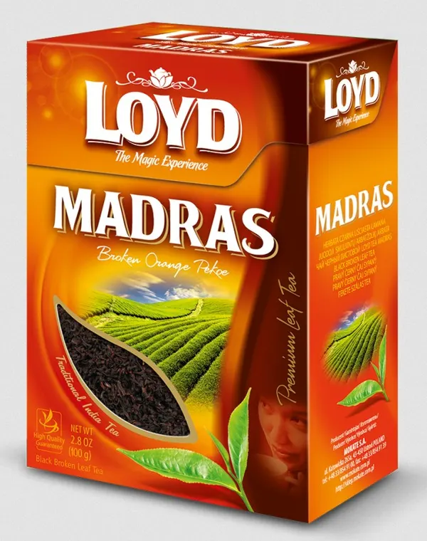 LOYD -Madras Tea Loose Leaf 100g / Madras herbata lisciasta 100g