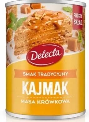 DELECTA -Masa Krowkowa Kajmak/ Fudge Caramel Filling