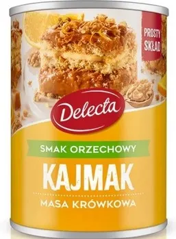 DELECTA -Masa krowkowa orzechowa/ Hazelnut Fudge Cake Filling