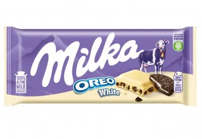 MILKA -Czekolada Oreo Biala/ Oreo White Chocolate