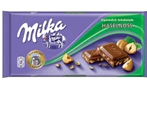 MILKA -Czekolada z Orzechami/ Crushed Hazelnuts