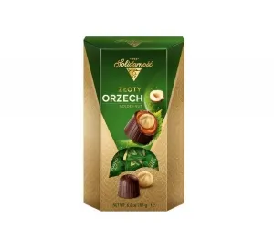 SOLIDARNOSC -Bombonierka Zloty Orzech/ Golden Nut Chocolate Box