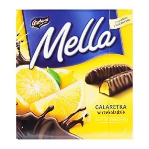 JUTRZENKA -MELLA Galaretka Cytrynowa/ Lemon Jelly in Choc.