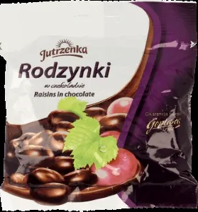 JUTRZENKA -Rodzynki w Czekoladzie/ Raisins in Chocolate