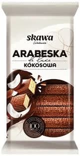 SKAWA -Wafle ARABESKA kokosowe/ Coconut Wafers