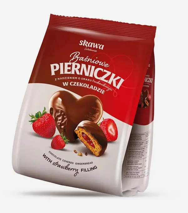 SKAWA -Pierniczki Truskawkowe/ Gingerbreads w/ Strawberry Filling