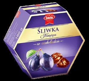 SNIEZKA -Sliwka Ksiazeca w Czekoladzie/ Royal Plum in Chocolate