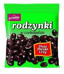 JUTRZENKA -Rodzynki w Czek. Deserowej Duza Paka/ Raisins in Dark Choc.