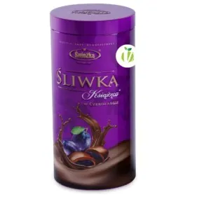 SNIEZKA -Sliwka Ksiazeca w Czekoladzie TIN/ Plum in Chocolate