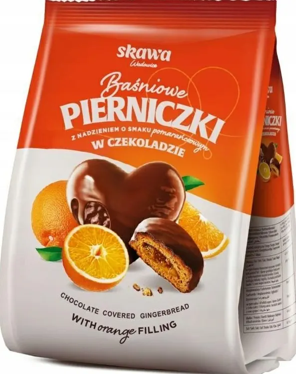 SKAWA -Pierniczki Pomaranczowe / Gingerbreads w/ Orange Filling