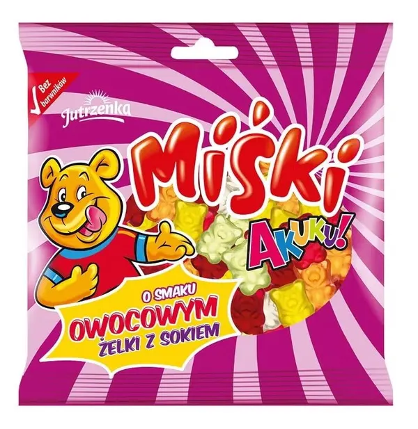 AKUKU! -Zelki Miski / Jellies teddy bears 90g