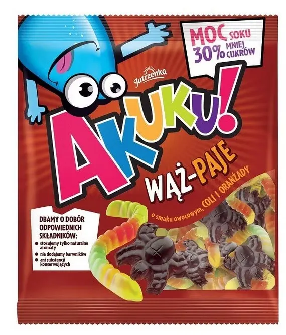 AKUKU! -Zelki weze i pajaki / Jellies spider 90g