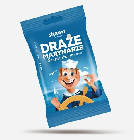 SKAWA -Cream dragees Mariners / Marynarze draze smietankowe 70g