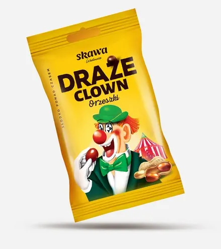 SKAWA -Peanut dragees Clown / Draze Clown Orzeszki 70g
