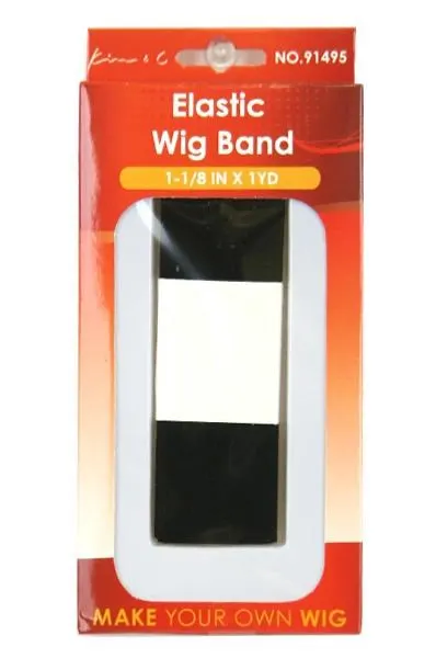 KIM & C Elastic Wig Band - 1 3/4inch x 1yard