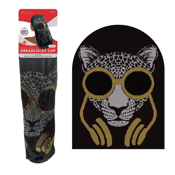 KIM & C Hot Fix DreadLocks Cap - Cat