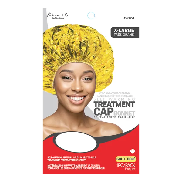 Kim & C Conditioning Treament Cap -XLarge -Gold