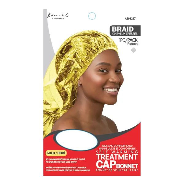 Kim & C Conditioning Treament Cap for Braid - Gold