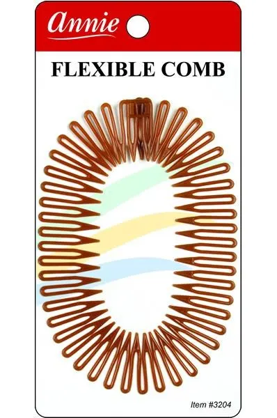 ANNIE Flexible Comb - Black/Brown