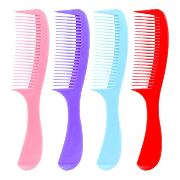 MAGIC COLLECTION Handle Comb 12pcs Bulk Pack - Assorted