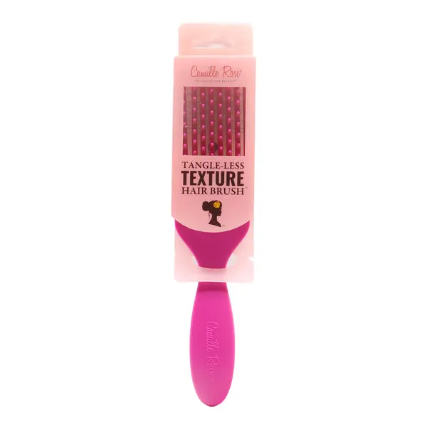 CAMILLE ROSE Tangle-less Texture Hair Brush - Pink