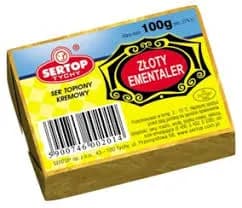 SERTOP -Serek topiony Zloty Ementaler/ Spread Cheese Gold Ementaler