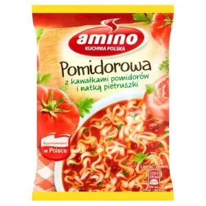 AMINO -Zupa Pomidorowa z Makar./ Instant Tomato Soup w/ Noodles