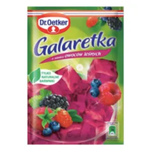 DR. OETKER -Galaretka owoce lesne/ Forest Fruit Jelly